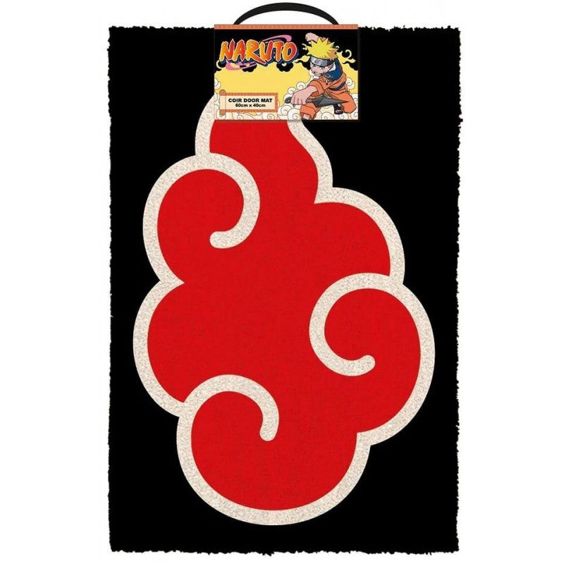 Zerbino Naruto AkatsUKi Symbol Coir Door Cm 60X40 - Gp86678 Zerbino Naruto AkatsUKi Symbol Coir Door Cm 60X40 - Gp86678